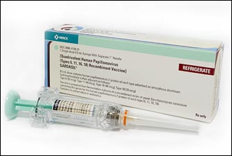 Gardasil from Merck - Gardasil is a 3-shot regimen to help prevent the four major types of HPV, or Human Papilloma Virus, that can cause cervical cancer. As many as 3,870 women are estimated to die from cervical cancer in 2008 alone!