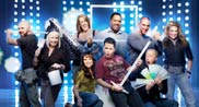 All 9 original contestants of season three of Desi - A promotional shot of all nine original contestants from season three.