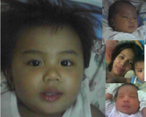 My sons - My eldest son, me and my youngest one... they are my angels