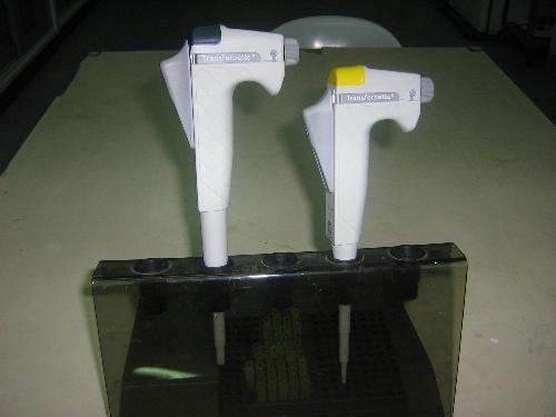 Pipets in Chemistry - Pipets are laboratory materials that aspirate and transfer small, exact volumes of liquid. This is usually used in Clinical laboratories in performing assays.