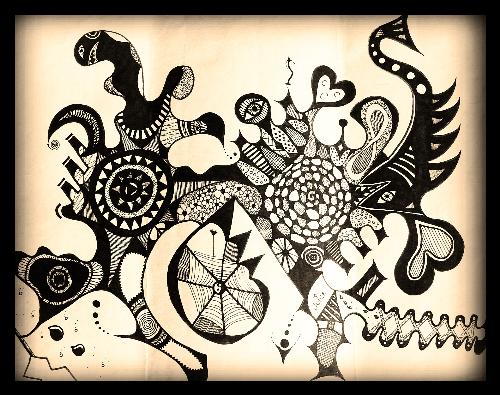 Dimension Leak - Drawing done 10 years ago with a sharpie.