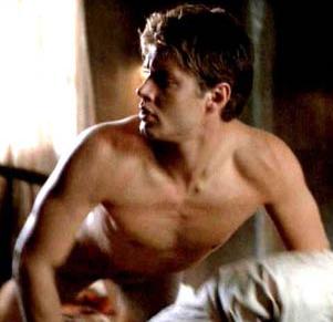 Jensen Ackles on top - Jensen Ackles in a top side of the missionary position