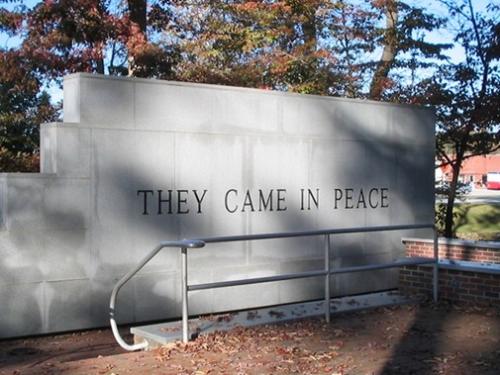 Beirut Memorial - This is a photo of a portion of the Beirut Memorial outside of Camp Geiger/Camp Lejeune, NC.