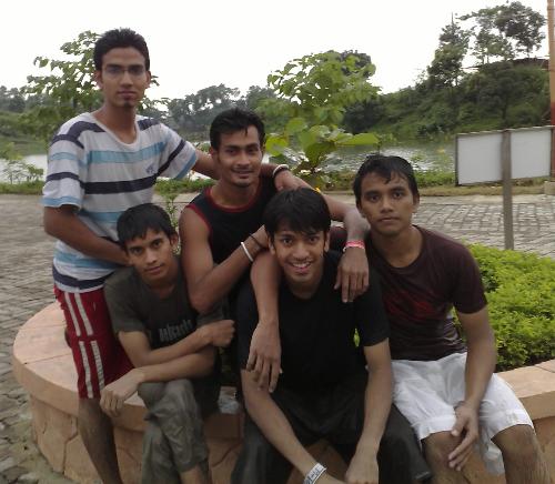 My Friends - I along with my friends in Chittagong.