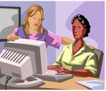 Ladies and their PC - Nothing that is really great doin like being on the computer.