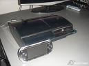 psp/ps3 - this is a picture of a ps3 and a psp side by side