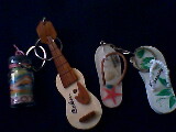 Souvenirs  - My partner has a part time job where he gets sent to different provinces. Every where he goes he buys me a unique key chain from every region he's been to. I am sharing a few of them. Hope you like them too.