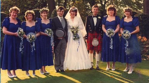 The P1ke's Wedding. - Our wedding in 1986