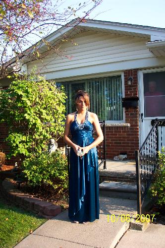 Mu daughter - A picture of my daughter for homecoming
