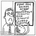 family games - Dad's dreading family game night.