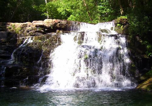 Rutledge Falls Manchester/Tullahoma TN - Rutledge falls is located between Tullahoma and Manchester Tennessee. It was beautiful. You could walk right into it.