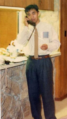 The Kalinga Man in His Corporate Attire - The native Kalinga man in his corporate attire. They dress up for cultural occassions but return to their corporate attire when they go to work.