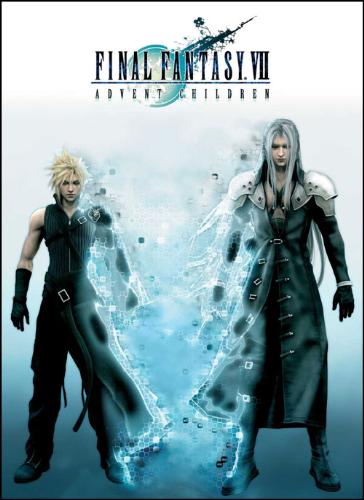 Final Fantasy 7: Advent Children - FF&: Advent Children is a 2005 computer-animated film directed by Tetsuya Nomura, co-directed by Takeshi Nozue, and written by Kazushige Nojima. It was produced by Yoshinori Kitase, and the soundtrack was composed by Nobuo Uematsu. ADVENT CHILDREN was the first announced title in the COMPILATION OF FINAL FANTASY VII series. The film is based on the highly successful role-playing game FINAL FANTASY VII from 1997. It is set two years after FFVII and one year before DIRGE OF CERBERUS: FINAL FANTASY VII, and follows CLOUD STRIFE as he unravels the cause of the mysterious plage GEOSTIGMA that has beset the population.