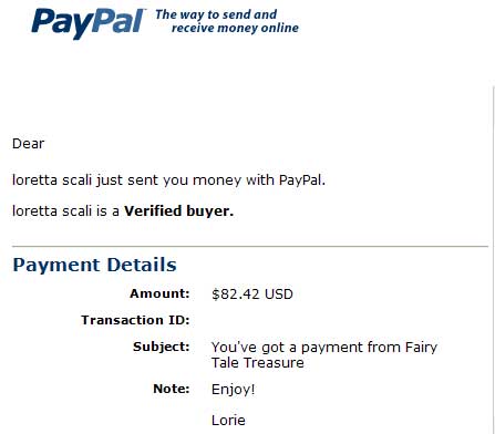 Fairy Tale Treasures Payment August 1st - FTT GPT site payout