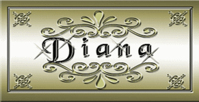 Brass Name Plate Made in PhotoShop - This is a brass name plate that I made using PhotoShop