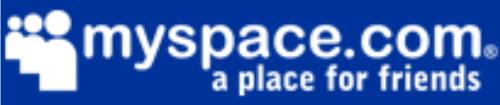 myspace logo - the popular space for you and your friends