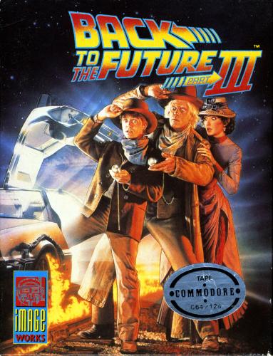Back to the Future 3 - This is the cover of the third Back to the Future film.