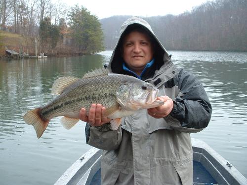 Rob's Fish - As you can see, my son is a much better fisherman than I am.