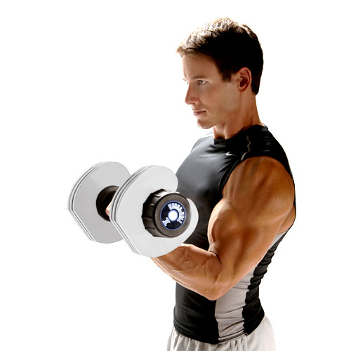 pic of a man with a really muscular upper body doi - a man with a really muscular upper body and killer biceps doing bicep curls