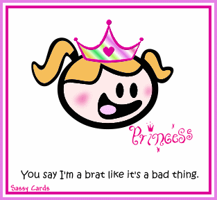 brat  - bratty princess animation/cartoon picture