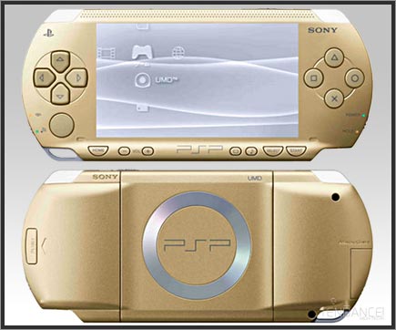 Psp - Golden Look of Play Station Portable
