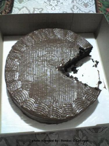 missing piece - sweet as it is, it has a missing piece.