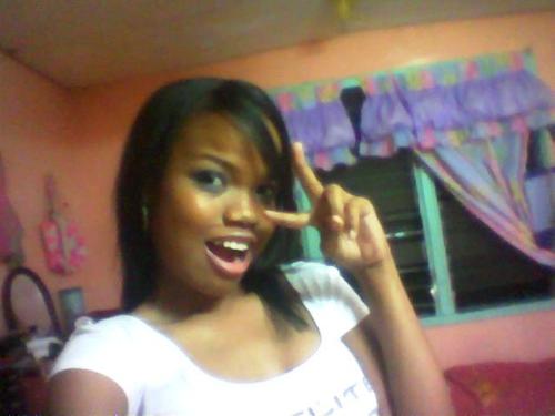 in my room bein wacky - this was taken after one of the activities/ pictorials we had for a talent contest...