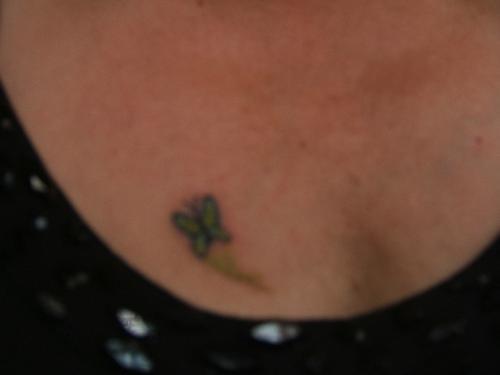 Small but my first tat! - Finally at the age of 61! I got a tat...it's small but I was scared to do it!