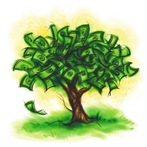 Money tree - The old money tree is not good anymore. It needs a modern money tree. I found it somewhere in internet so i uploaded it here.