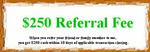 earning about the referral - The referral have to give a part of earning to the recommend person.