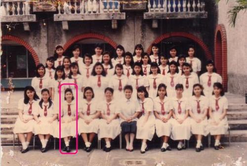 High School class picture batch 1990 - Gosh I have to use Adobe to make this picture looks like a brand new pic.lol