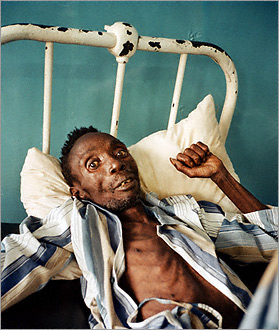 aids - AIDS patient from South Africa.