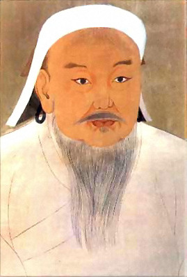 Genghis Khan - this is wikipedia photo and open right