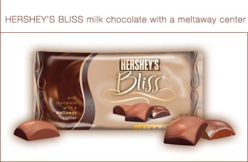 Bliss chocolates - photo of bag of Bliss chocolates Bliss chocolates - photo of bag of Bliss chocolates