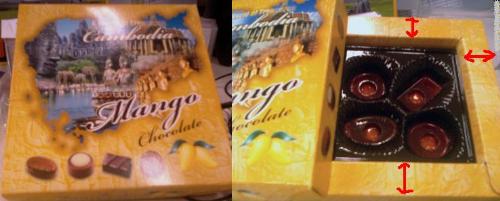 Packaging that really looks good... but... - What a thick border! One would never have expected it!