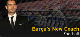 Guardiola - Guardiola is the current FC Barcelona coach