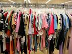 Clothes - clothes on some hanger at a store