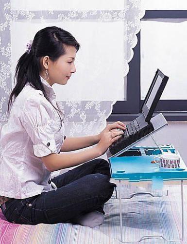 MY Adjustable Folding computer laptop desk - Adjustable Folding computer laptop desk http://aokliving.blogspot.com/2008/08/multi-function-adjustable-folding.html