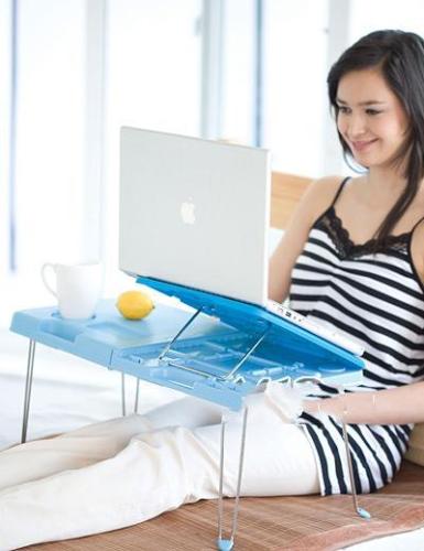 MY Adjustable Folding computer laptop desk - Adjustable Folding computer laptop desk http://aokliving.blogspot.com/2008/08/multi-function-adjustable-folding.html