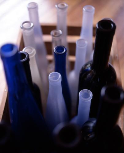 Wine bottles - Who would have thought bottles can make an interesting subject?