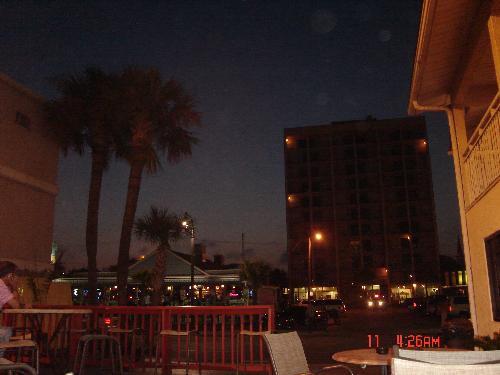 Myrtle Beach Skyline at Night - This is a shot from The Grand Strand at night. The sky was gorgeous!