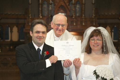 Wedding Photo - This pic is of my hubby & I on our wedding day, on September 24, 2005