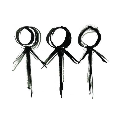 group - This is a picture of a three people in a group...