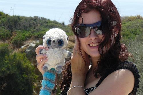 Me in portugal! - Me by the portuguese rocks!
