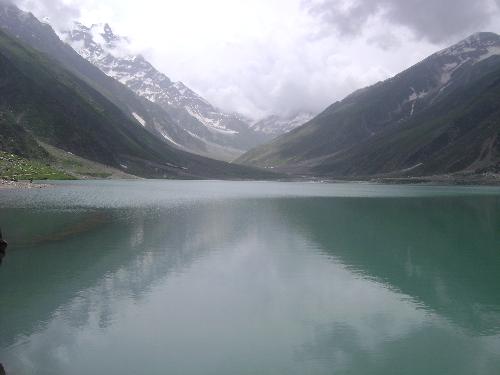A beutiful Lake - Lake Saifulmaluk in nanaran pakistan.I take shot from my camera.