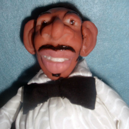 One of a Kind Aromatherapy Polymer Clay Doll - Chris is a one of a kind polymer clay doll. He stands approximately 6' tall.
