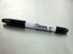 Sharpie Marker - this is a picture of a permanent marker. Almost impossible to clean off