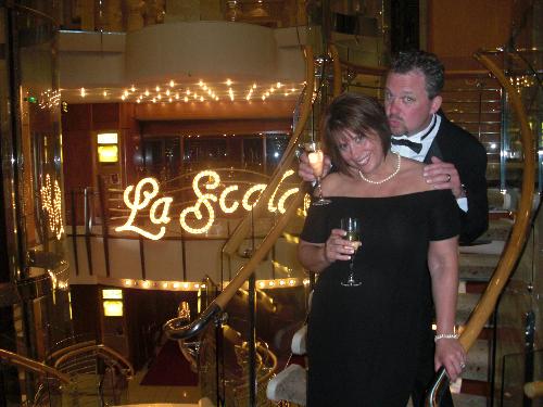 me and my sweetie - on a cruise