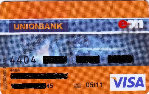 eon card from unionbank - me new eon card