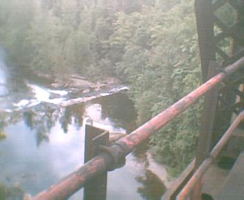 looking off the bridge - Sometimes ya gotta break the rules!